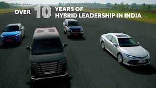 Over 10 years of Hybrid Leadership in India | #ToyotaIndia