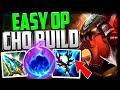 Easy chogath build dominates lane best buildrunes chogath gameplay guide season 14