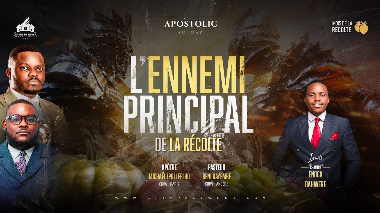 L'ennemi principal de la récolte | Pasteur Beni KAYEMBE | CULTE DOMINICAL