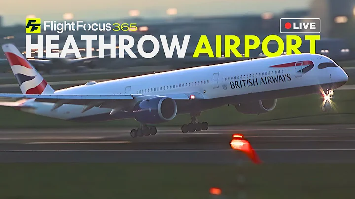 Heathrow Airport Live - Monday 22nd December 2025