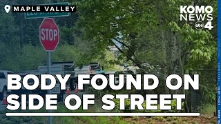 &#39;Death investigation&#39; underway after body found on side of Maple Valley road