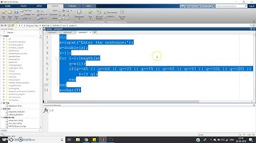 Remove all the consonants from an input string | MATLAB
