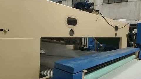 thermo bonded wadding production, polyester fiber wadding machine,sintepon machine,comforter line