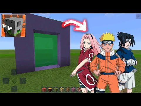 How to make a portal to Naruto dimension in Craftsman: Building Craft