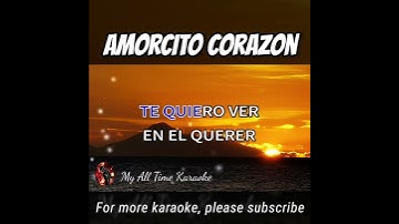 Thumbnail of Amorcito Corazon karaoke #shorts
