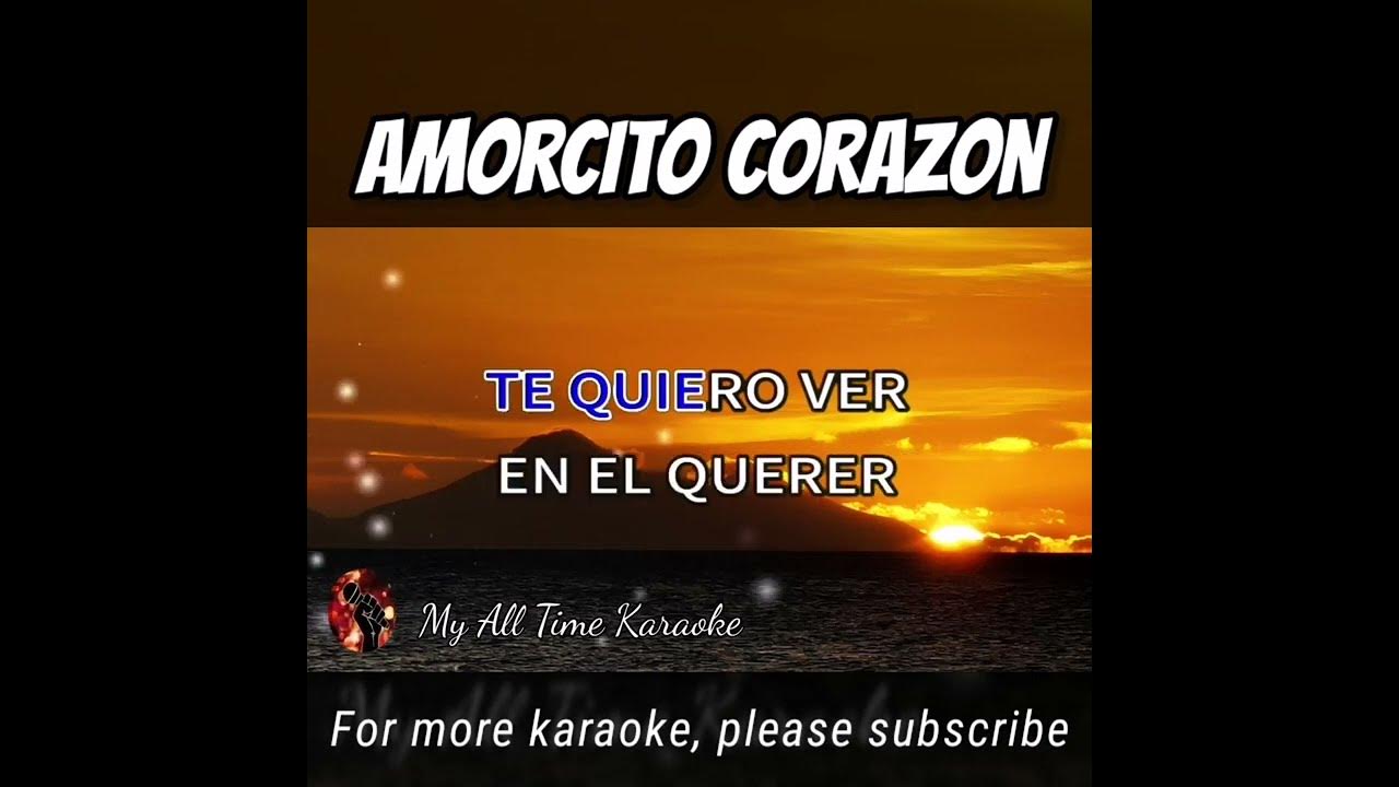 Amorcito Corazon karaoke #shorts