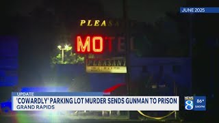 ‘Cowardly’ parking lot murder sends gunman to prison