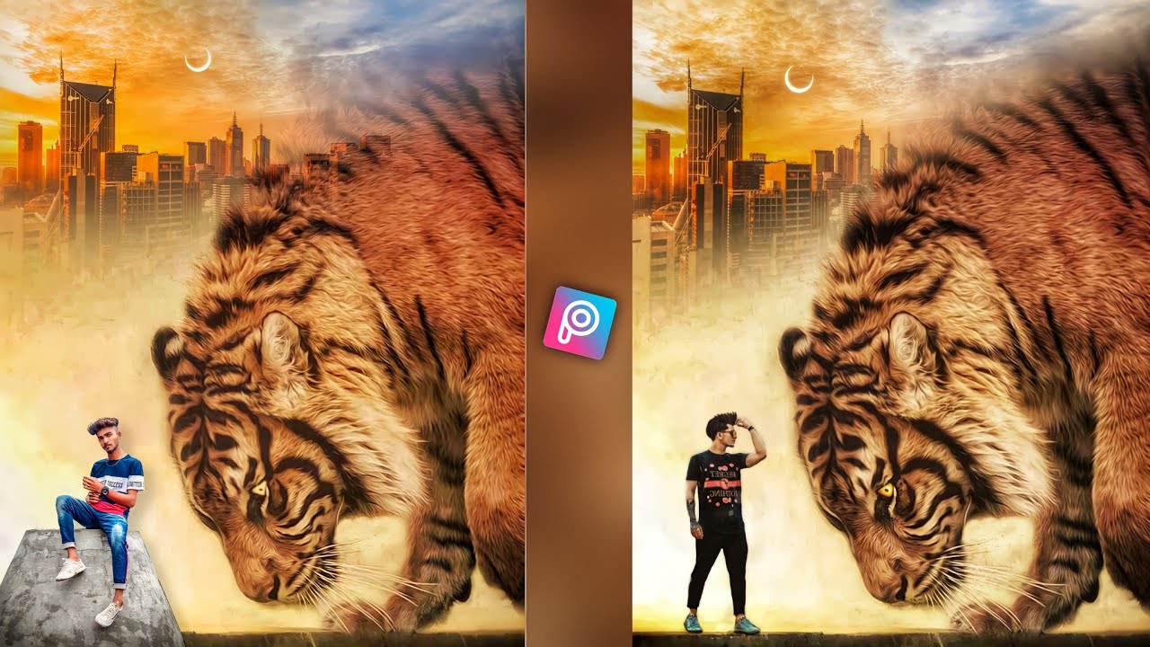 PicsArt - Tiger Photo Editing Tutorial | Picsart Editing new style - Xyaa  Edits? - YouTube