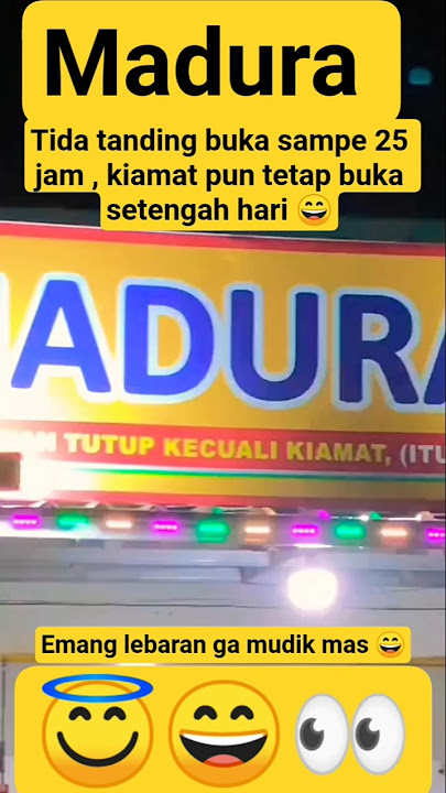 ini baru warung Madura asli #funny #comedy #ngakak #seharianlucu #shorts