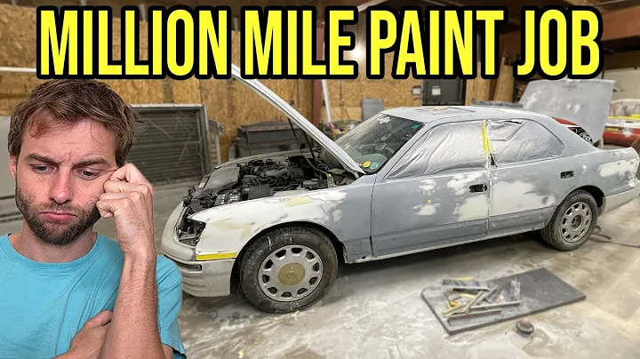 REPAINTING A LEXUS WITH ONE MILLION MILES ON IT