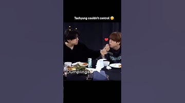 Taejin: Taehyung couldn’t control 🤭 #taejin #bts #shorts #jin #taehyung #btsshorts