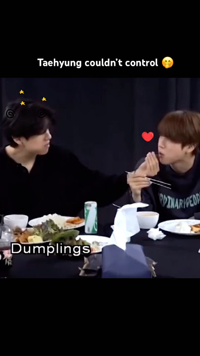 Taejin: Taehyung couldn’t control 🤭 #taejin #bts #shorts #jin #taehyung #btsshorts