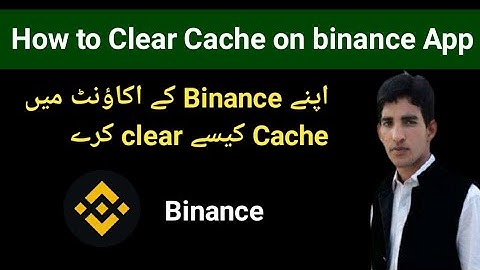 How to clearl caches on binance App || binance app me cache kaise clear kare