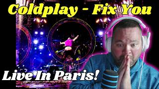 Coldplay - Fix You (Live 2012 from Paris) REACTION - NEVER LOSE HOPE!