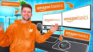 I Bought The Complete 'Amazon Basics' Gaming Room..