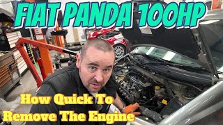 HOW TO BECOME A MECHANIC: Fiat Panda 100HP: How To Remove The Engine Fiat Panda 100hp Common Problems