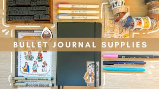 My essential bullet journal supplies - A Cornish Geek