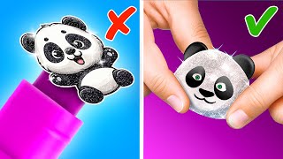 Wow😱 Secret Fidgets We Found On TikTok *Rich VS Poor Paper Crafts and Gadgets*