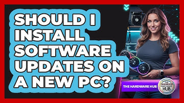 Should I Install Software Updates On A New PC?