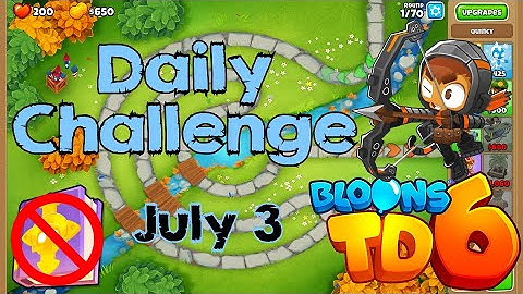 Bloons TD 6 Daily Challenge | Ace Supremacy | No MK No Powers Used | July 3 2022