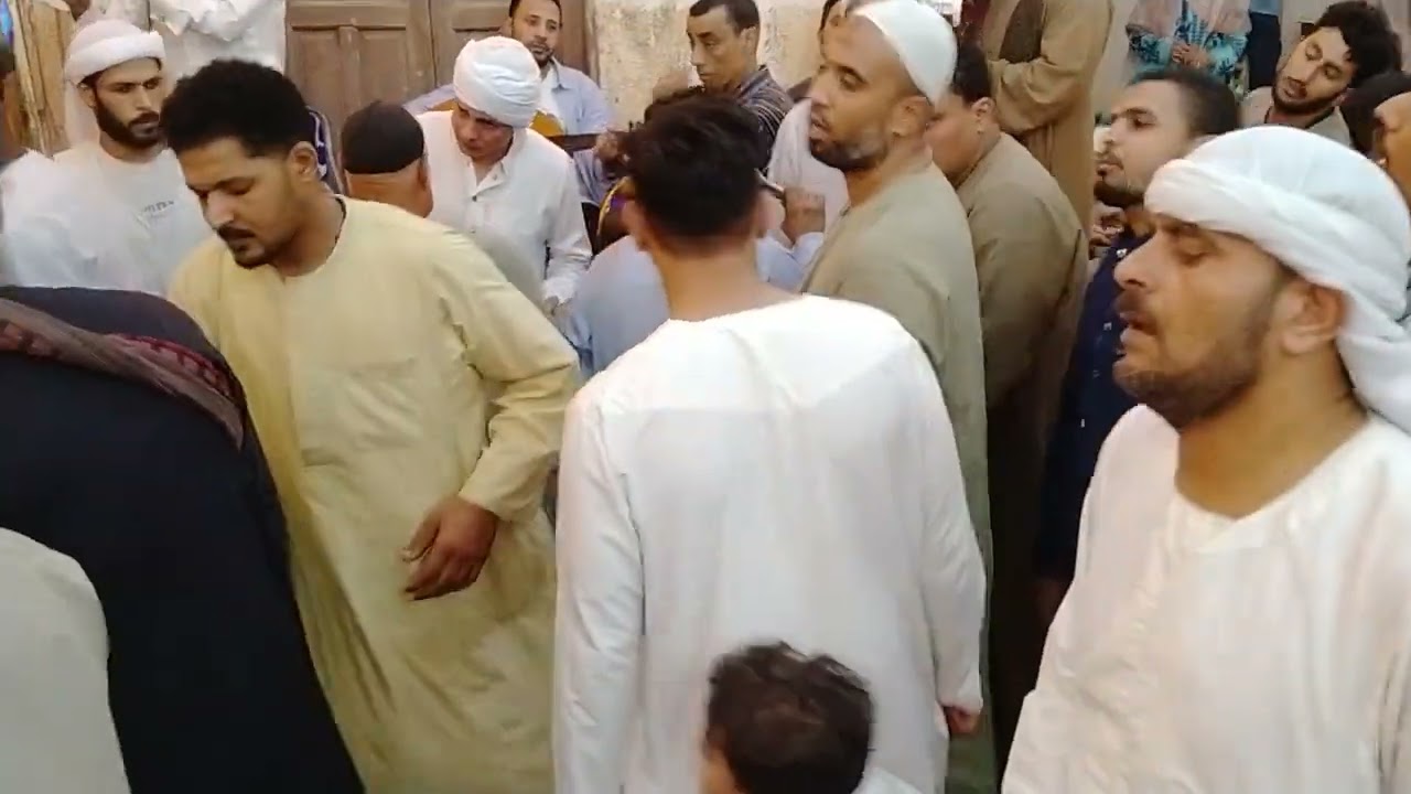 الشيخ نجيب ابوزين والشيخ محمد حسن من ليله الشيخ محمد عبدالسميع العربي الشهير ابو خيشه