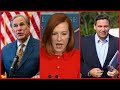 Jen Psaki GOES AFTER Greg Abbott and Ron DeSantis over vaccine mandates