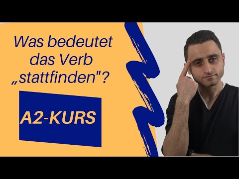 Video: Wird stattfinden oder stattfinden?