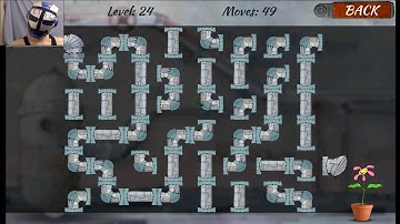 PLUMBER 2 LEVEL 24 SOLVED (LEVEL PACK 4)