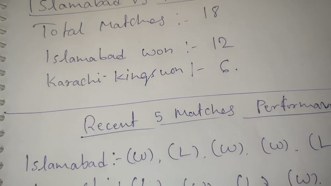 Islamabad VS Karachi | 19th Match Prediction | ISU vs KRK | Pakistan Super League 2023 