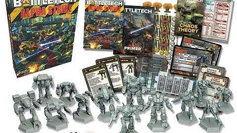 Alpha Strike Box Set: Gencon exclusive unboxing