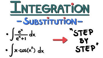Integration By Substitution - 6 Exercises