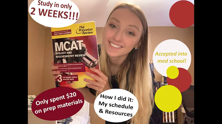 Taking the MCAT After Only Studying 2 WEEKS!