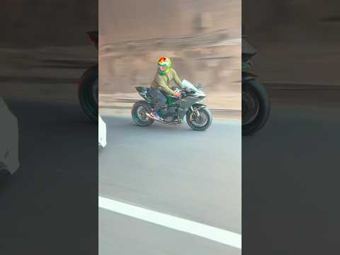 کاوازاکی نینجا 2 در شمال کشور پر سرعت ترین موتور سیکلت دنیا