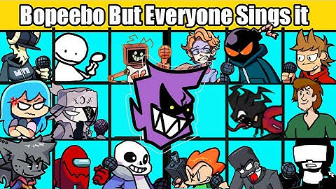 Bopeebo But Every Turns a Different Character Sings it | FNF Android