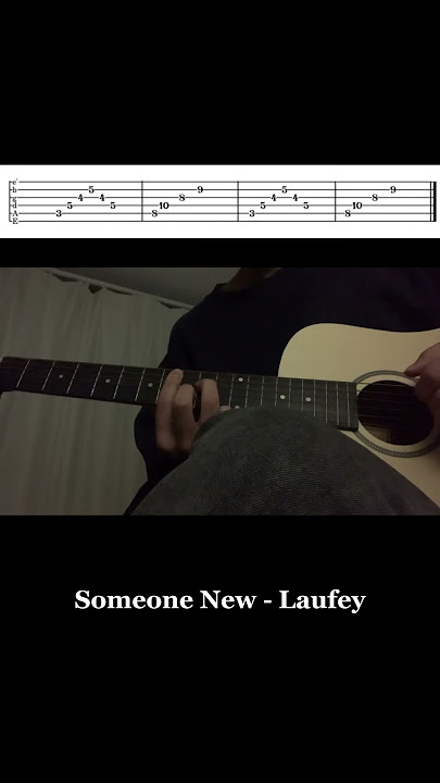 Laufey Someone New guitar tab #laufey #jazz #cover #guitar #guitarcover #guitartabs  #acousticguitar