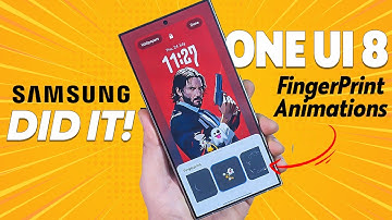 One UI 8 NEW FingerPrint Animations - SAMSUNG is on fire!