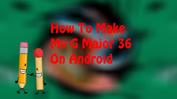 HTME S2 E1: How To Make My G Major 36 On Alight Motion and KineMaster (Android)