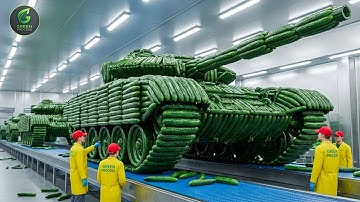 Inside a Modern Cucumber Farm  -  The Whole Process of Harvesting Tons of Cucumbers Every Day