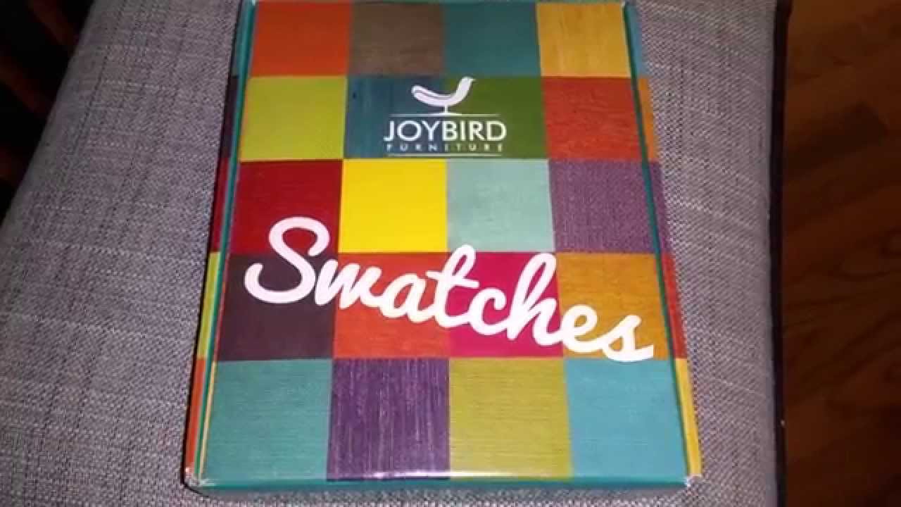 joybird swatches review part 1 YouTube