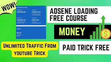Google adsense loading | Try this method to earn $1500 Daily |Unlimited Traffic From Youtube Trick