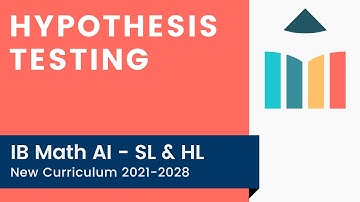 Hypothesis Testing [IB Math AI SL/HL]