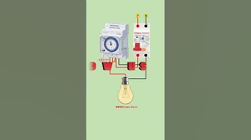 24 hour analogue timer switch connection with RCBO#timer#electrical#RCBO#ctrlplus#wiring