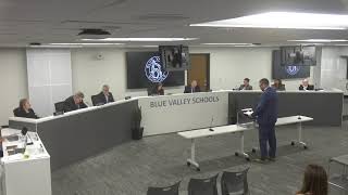 Blue Valley Board of Education Meeting 9/14/2026 Guide