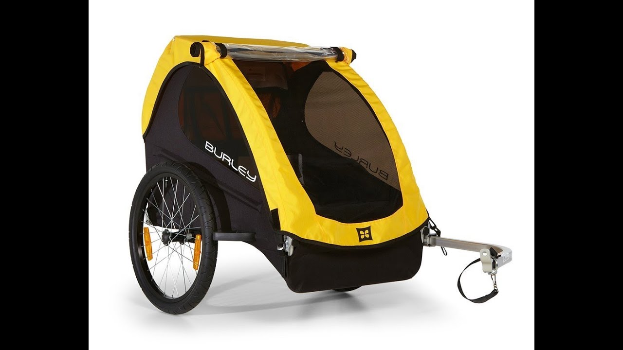 burley bee bike trailer weight limit