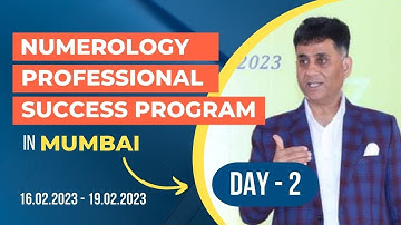 Numerology Professional Success Program | Mumbai | Day 2 | Arviend Sud
