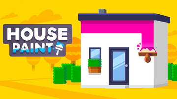 House Paint - All Levels Gameplay Walkthrough (Android,ios)