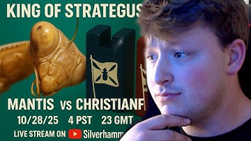 Stratego - King of Strategus: Mantis vs ChristianF