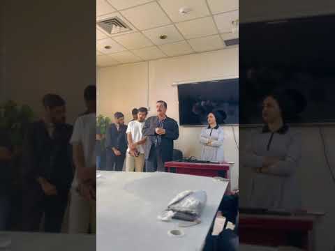 طلبة ثاني ارشاد لمركز سارة نفسي د عبد الكريم زاير الموزاني مدير وحدة الارشاد النفسي جامعة البصرة