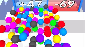 Balls On Stairs 🔴🔵🟡 MAX LEVELS All Levels Gameplay Walkthrough Android’s, iOS BIG UPDATE!!!