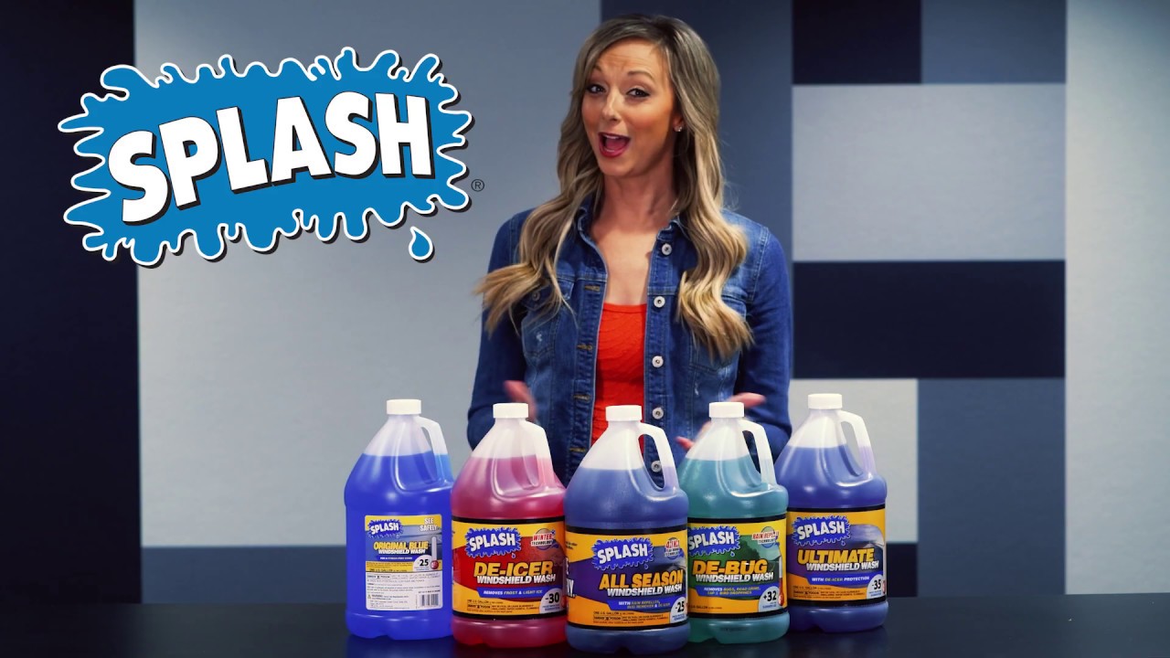 SPLASH 1-Gallon De-icer Windshield Washer Fluid in the Windshield Washer  Fluid department at